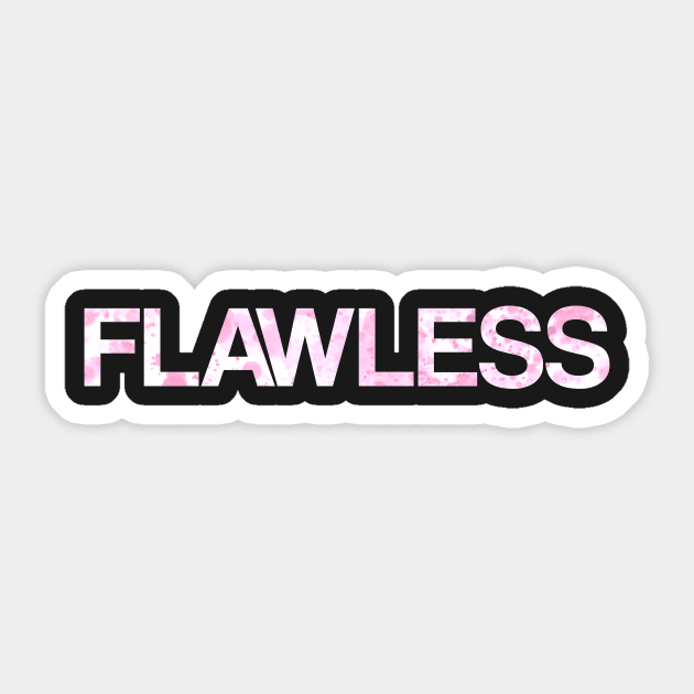 Flawless Sticker by hoopoe